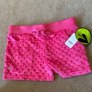 Limeapple minky bubble shorts